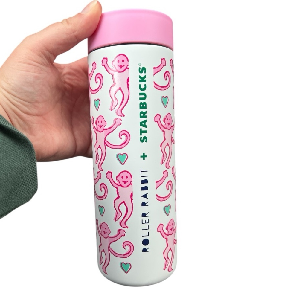 Roller Rabbit x Starbucks Brand New Christmas 2025 Stainless Steel 16 oz Tumbler